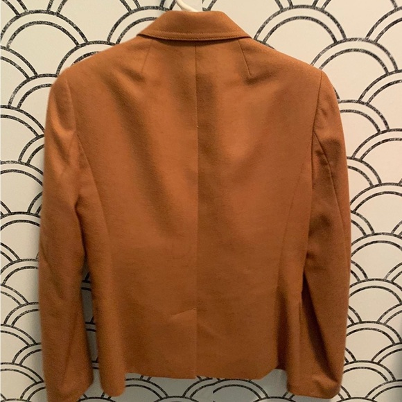 J.Crew schoolboy blazer 2 caramel color wool brown - Picture 2 of 3
